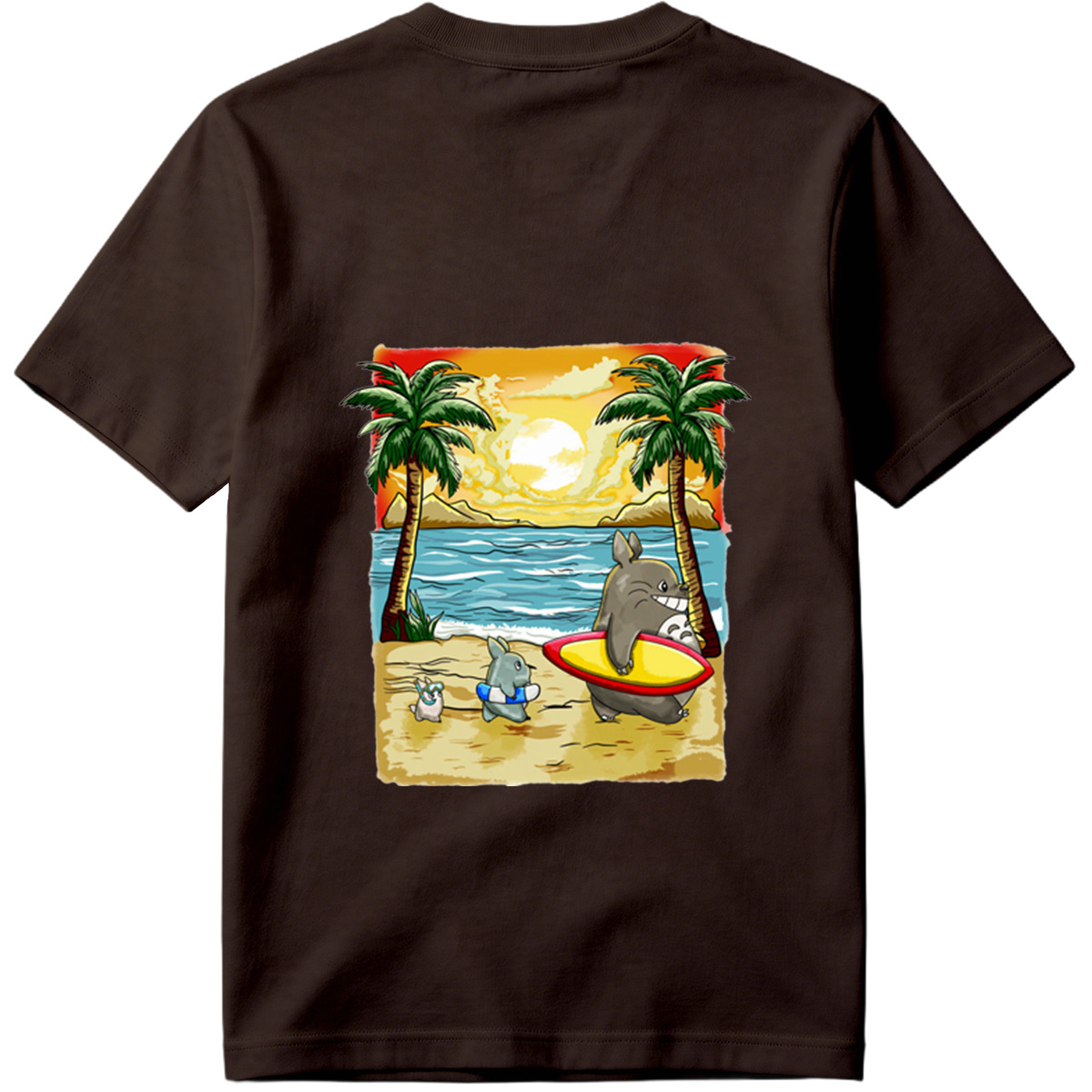Pokémon: Slowpoke and Friends at the Beach - Tee