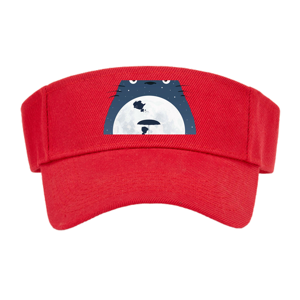 Totoro, Satsuki, and Mei under the Moonlight -  Visor cap