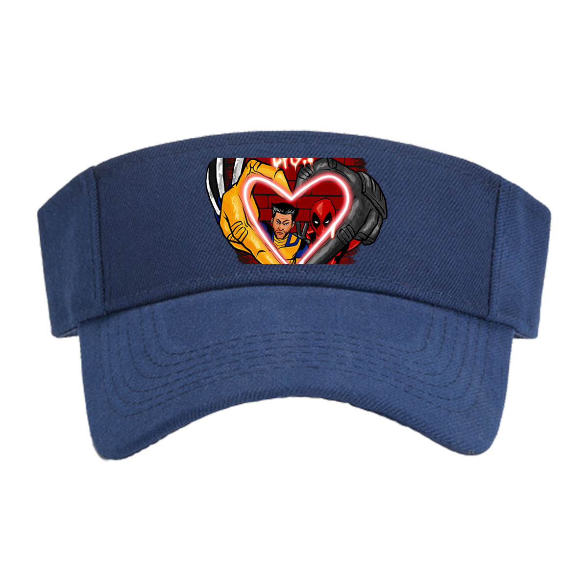 Wolverine and Deadpool Form Heart with 