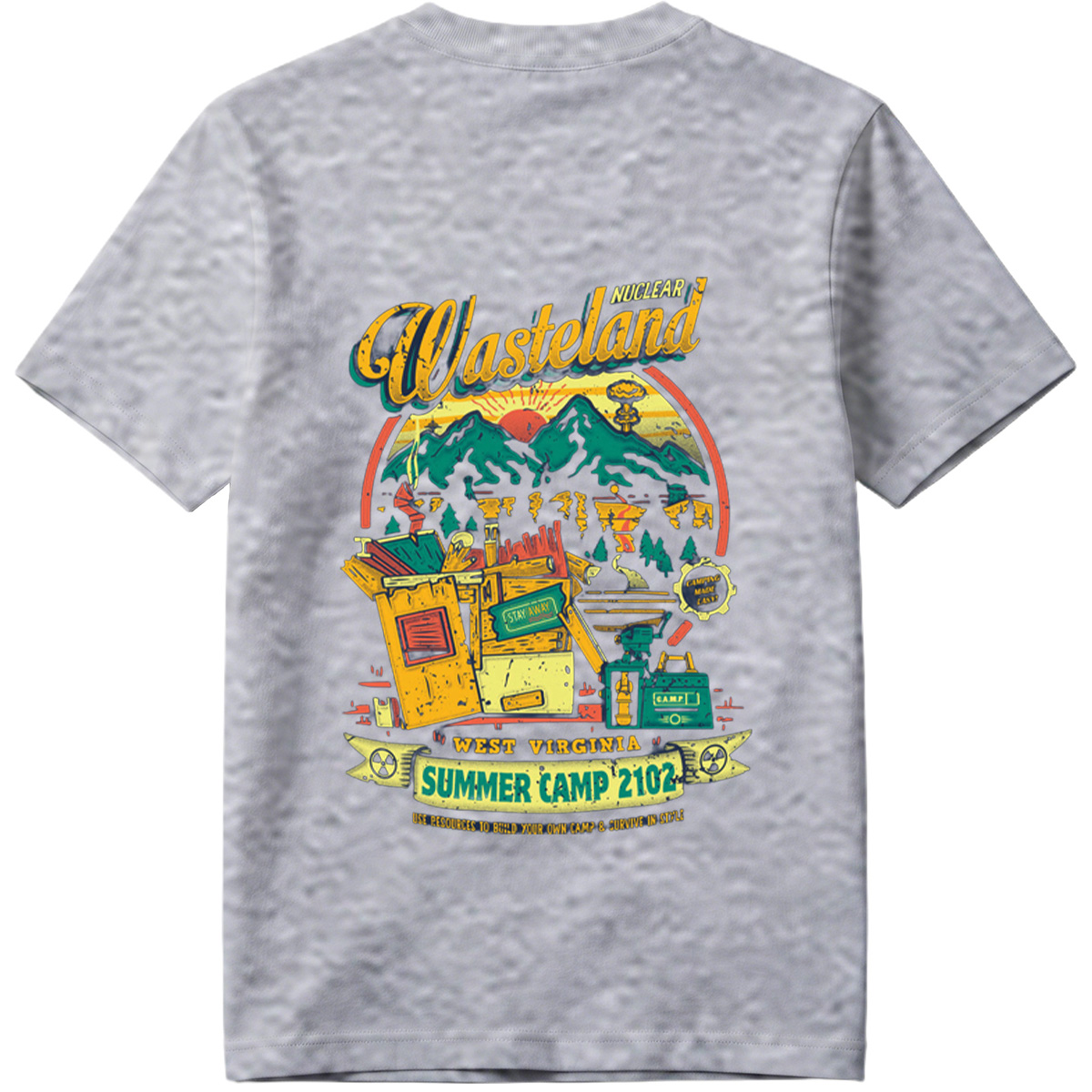 Nuclear Wasteland: Summer Camp 2102 - West Virginia - Tee