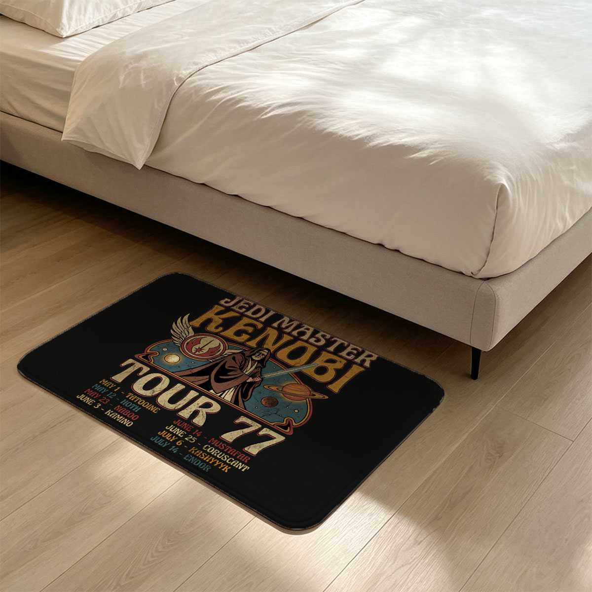 Jedi Master Kenobi Tour 77: Star Wars Character Concert Series - Flannel floor mat