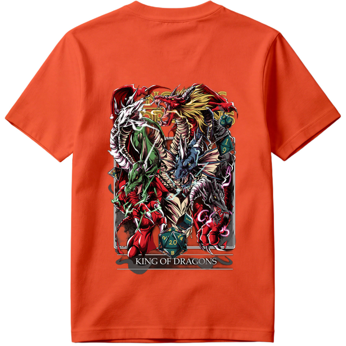 King of Dragons: Multicolored Dragon Ensemble - Tee
