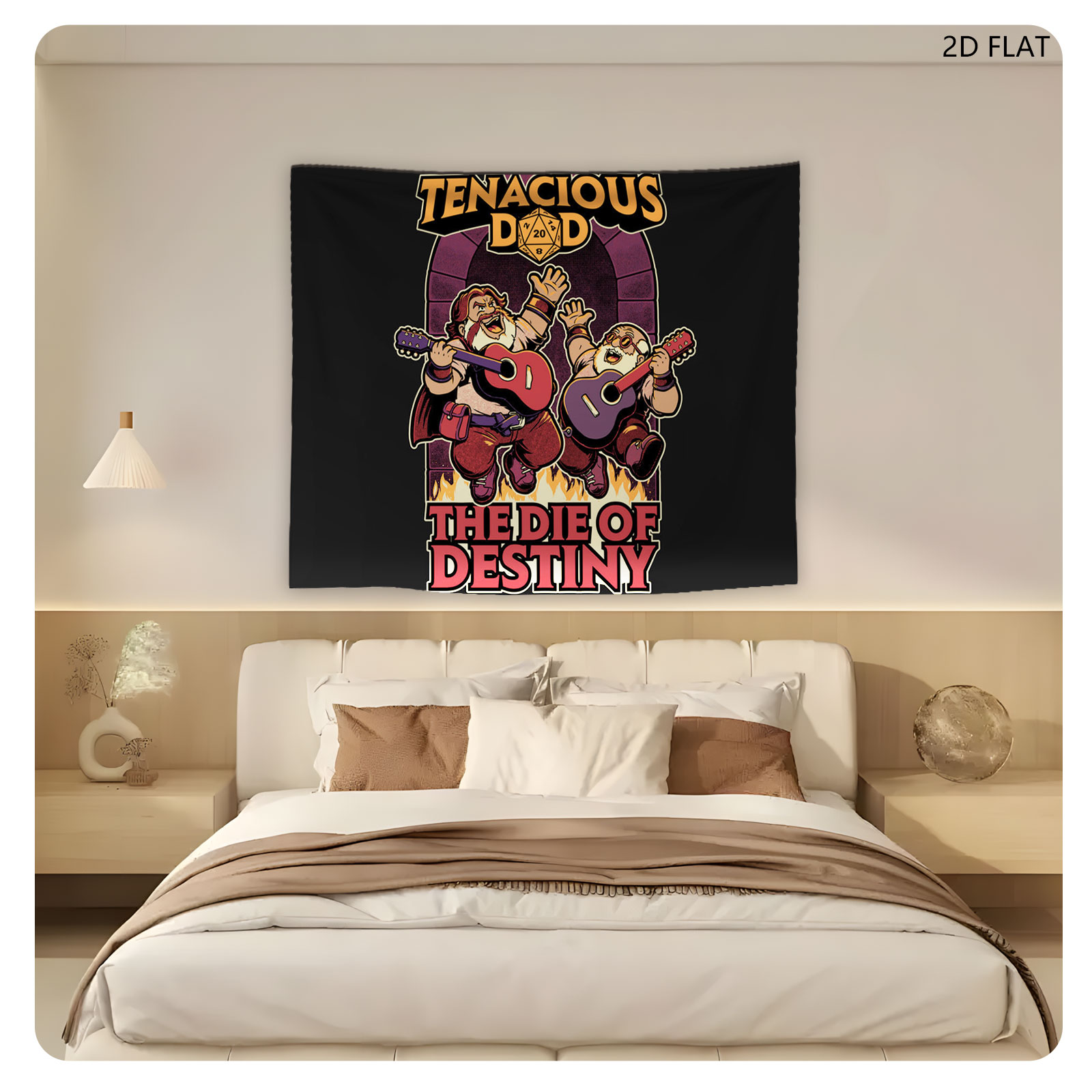 Tenacious D: The Die of Destiny - Jack Black & Kyle Gass in Fantasy Adventure - Tapestry