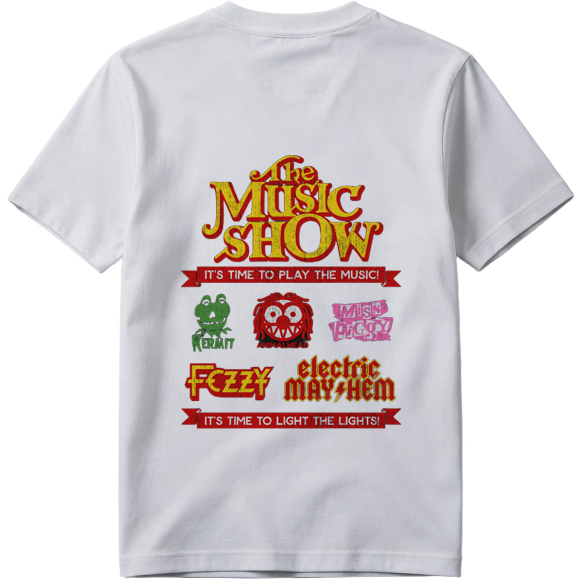 The Music Show: Kermit, Animalhead, Miss Piggy, Fozzy, Electric Mayhem - Tee