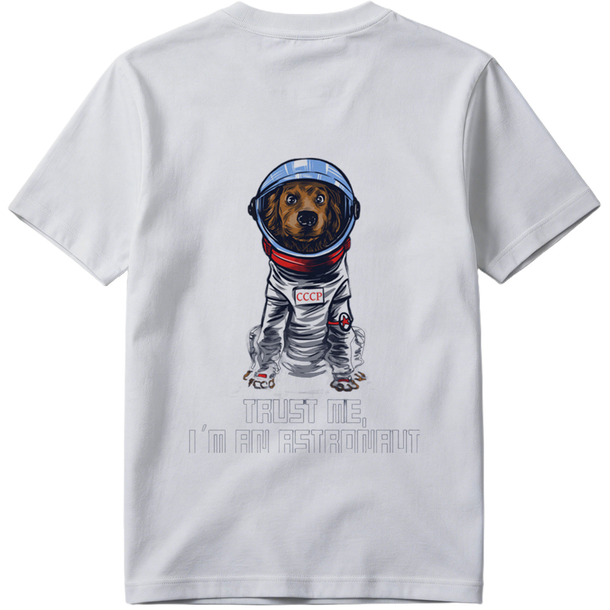 Cosmic Canine: CCCP Astronaut Dog - Tee