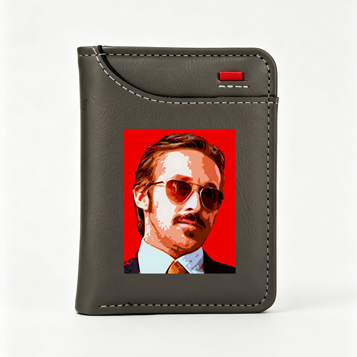 TaronEGerton in Aviator Sunglasses Pop Art Portrait - Vertical Style Wallet