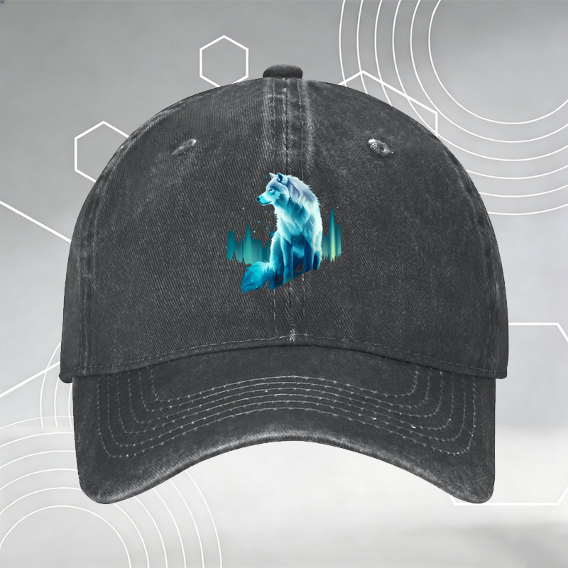 New Baseball Cap with Cat and Flat Earth Print - Funny Graphic Design for Men and Women, Adjustable Fit, Perfect for Casual Outings, Travel, and Everyday Wear, Ideal for Cat Lovers and Humor Fans