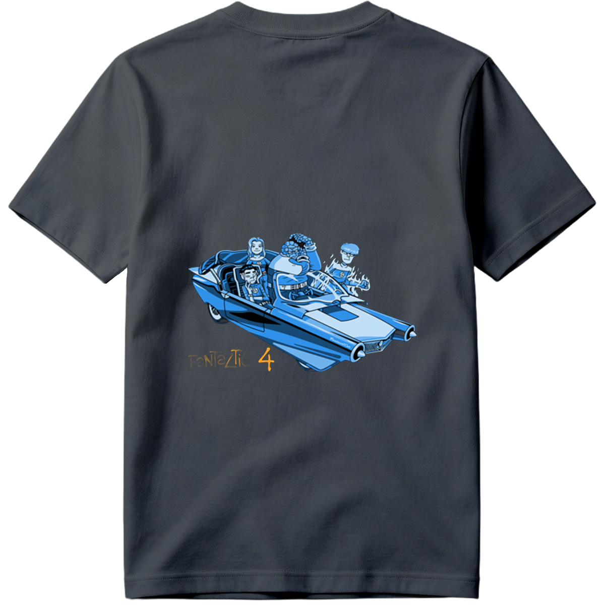 Fantastic Four in the Futuristic Car - Tee
