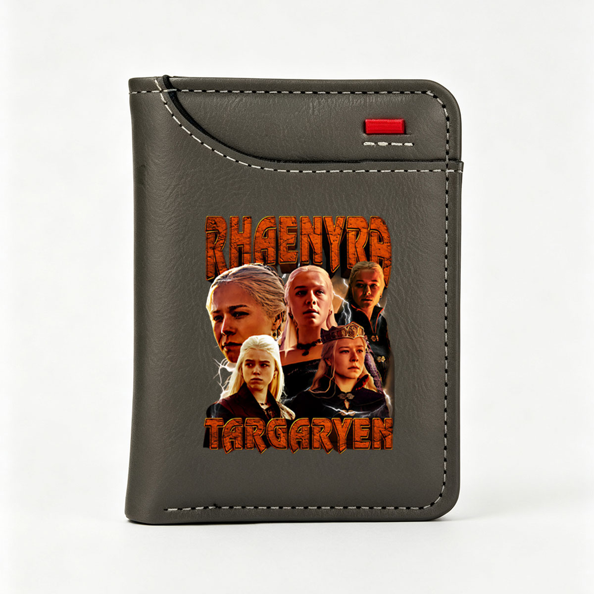 Rhaenyra Targaryen: Emilia Clarke, Olivia Cooke, and Others in Game of Thrones Spin-off Series - Vertical Style Wallet