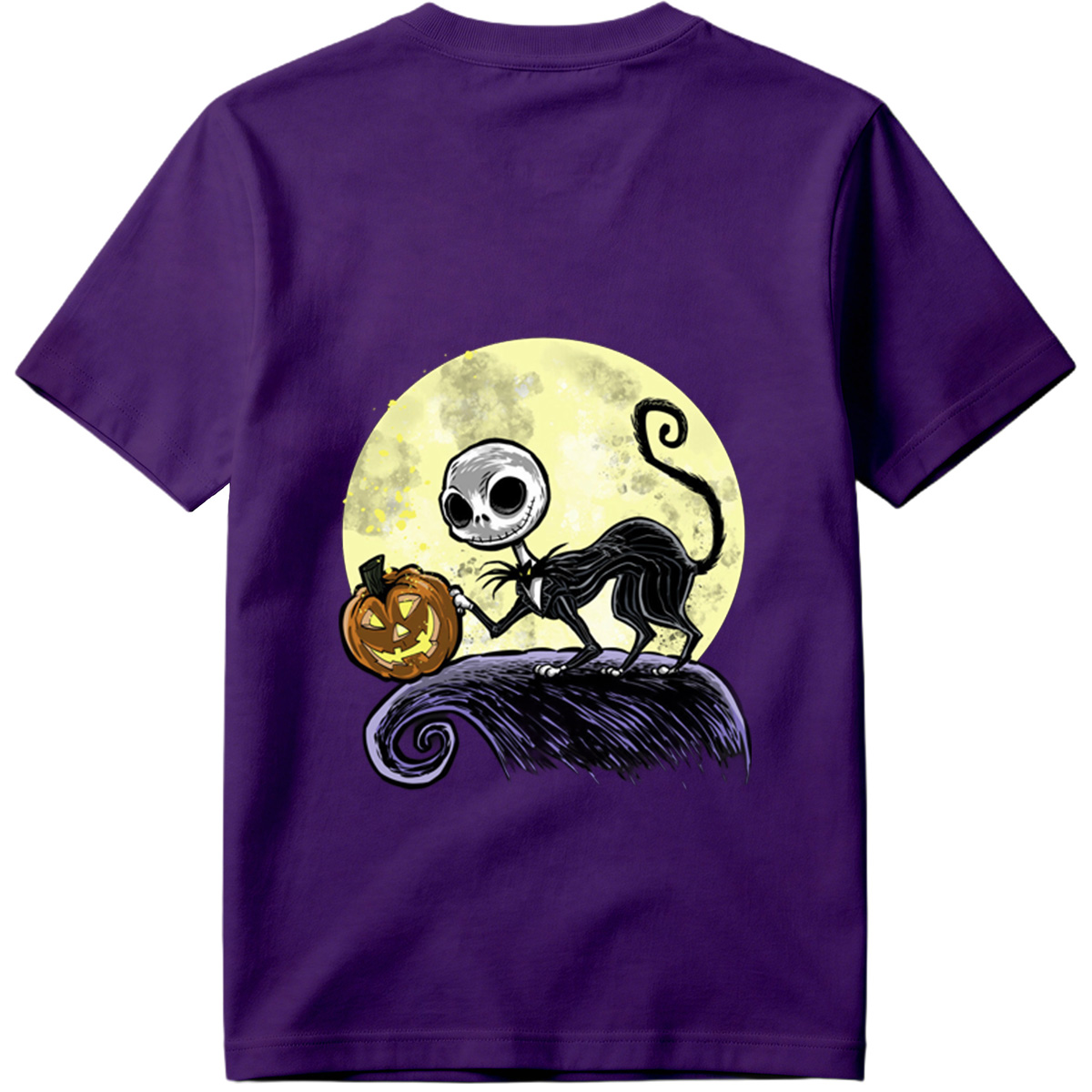Jack Skellington and Pumpkin Moon - Tee