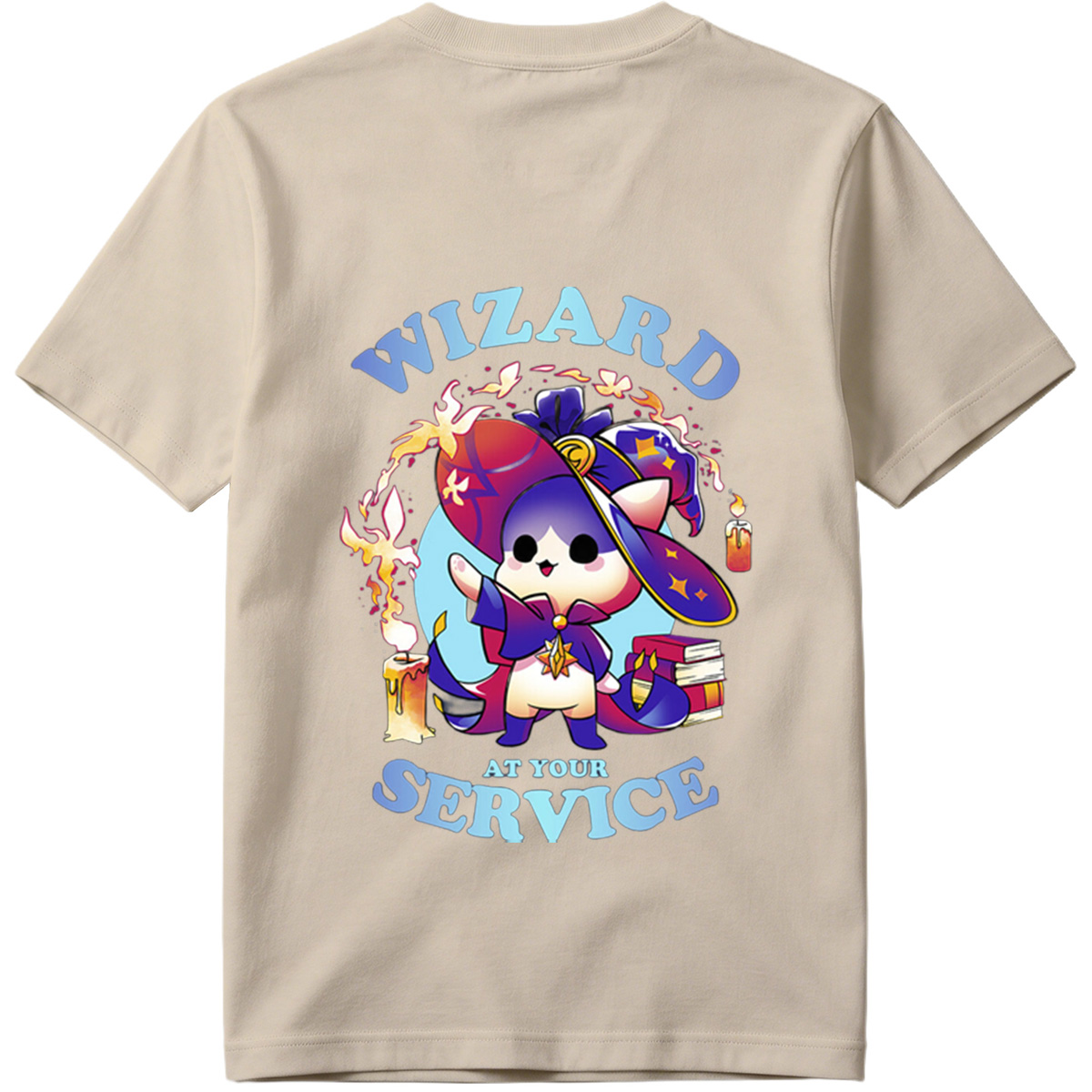 Wizard Cat at Your Service - Tee