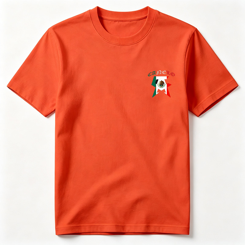 Canelo Alvarez Mexican Boxing Champion Flag Design - Tee