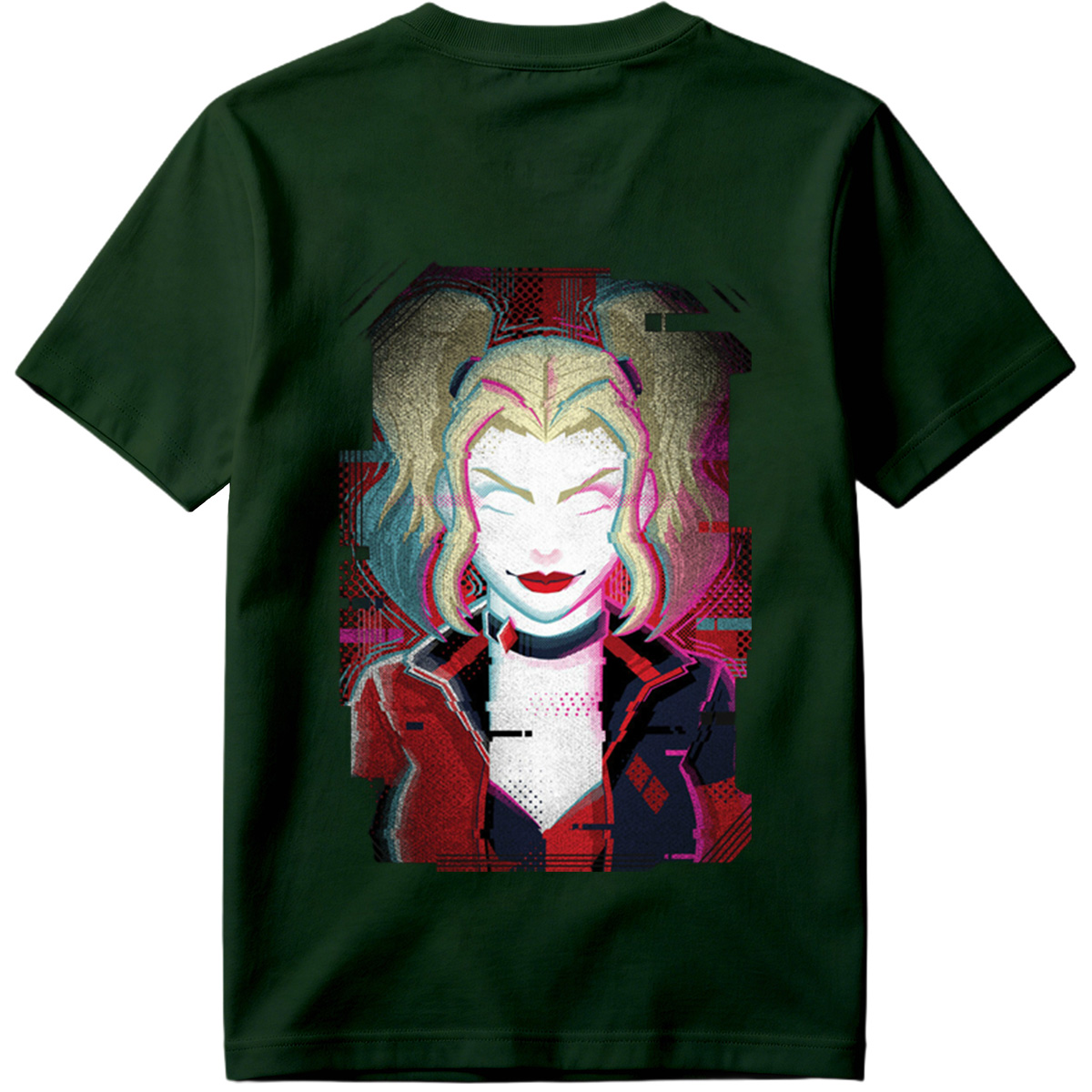 Harley Quinn: Glitch Portrait - Tee