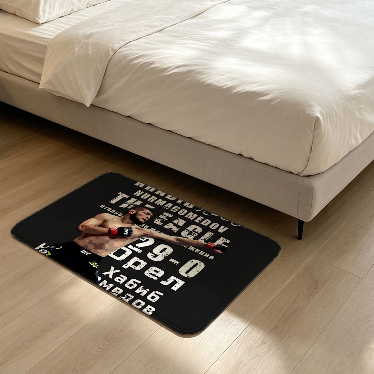 Khabib Nurmagomedov The Eagle 29-0 UFC Fighter - Flannel floor mat