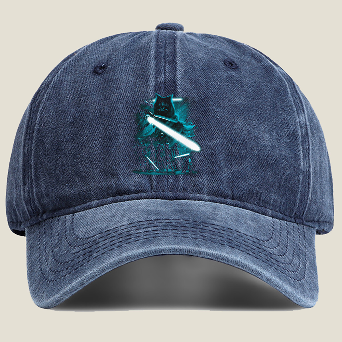 Star Wars: The Mandalorian and the Jedi - Washed Denim - Baseball Cap