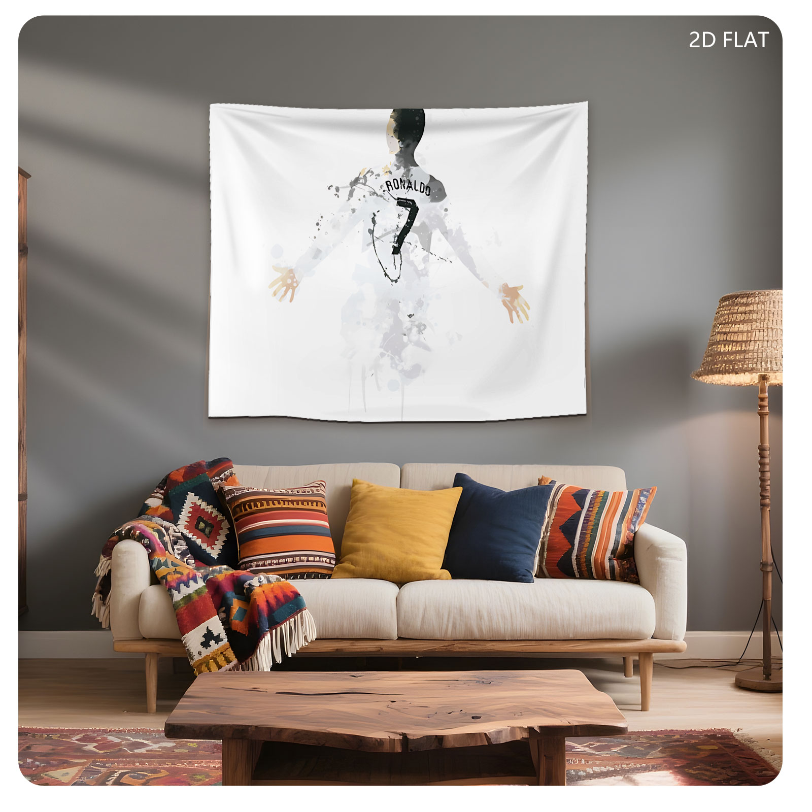 Ronaldo in Action: The Legend of Number 7 - Tapestry