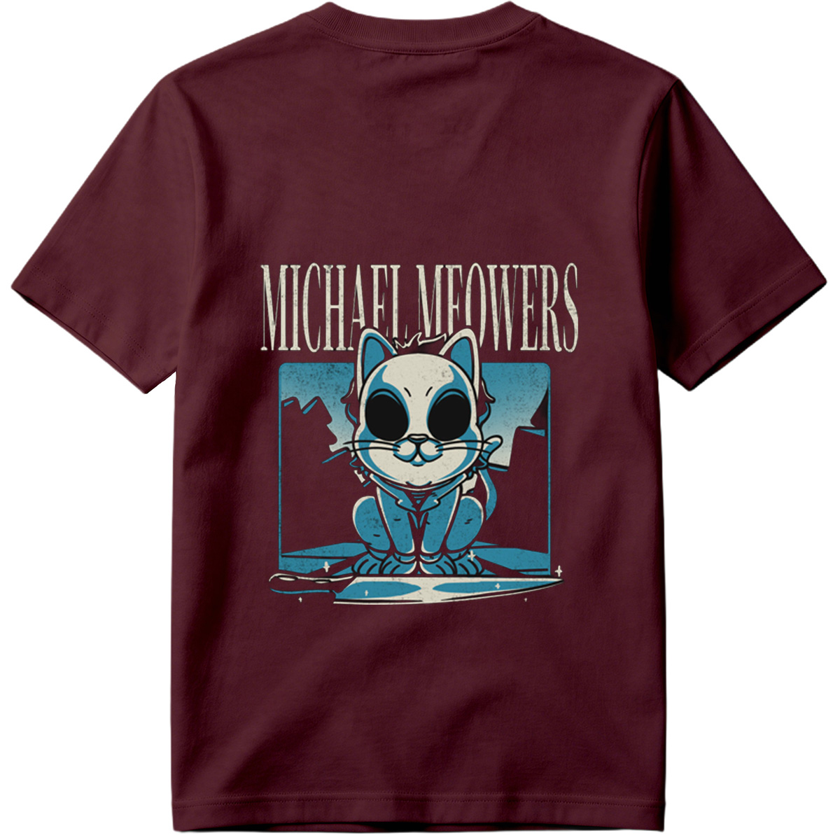 Michael Meowers Cat Character Design - Tee