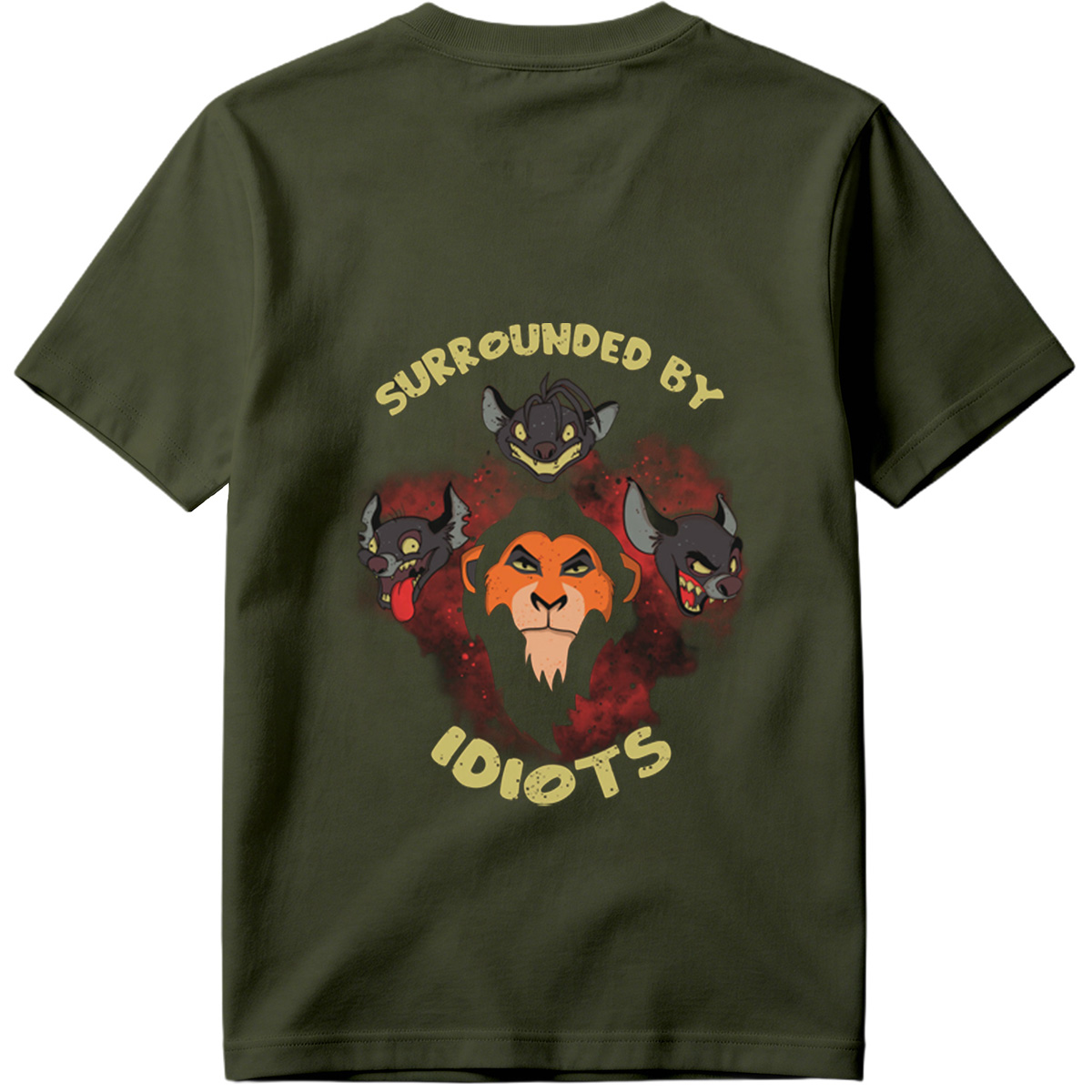 The Lion King: Scar Surrounded by Hyenas - Tee