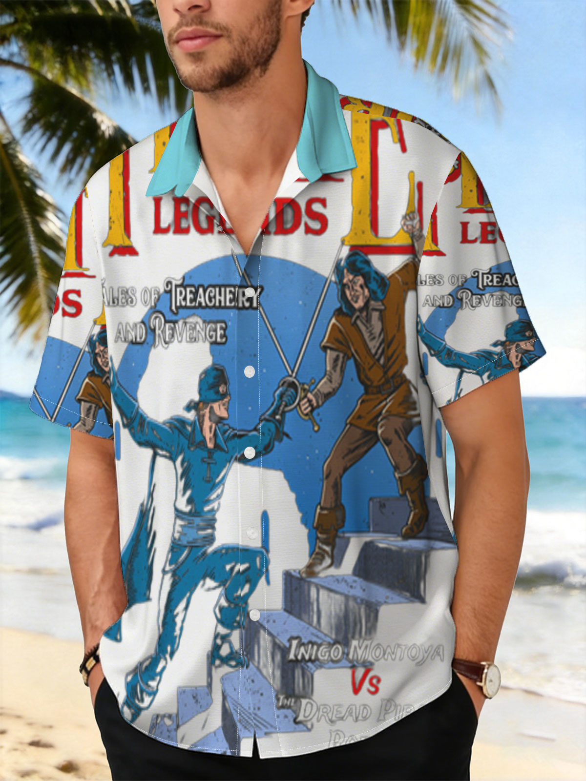 Inigo Montoya vs The Dread Pirate Roberts: Pirate Legends - Tales of Treachery and Revenge -  Shirt