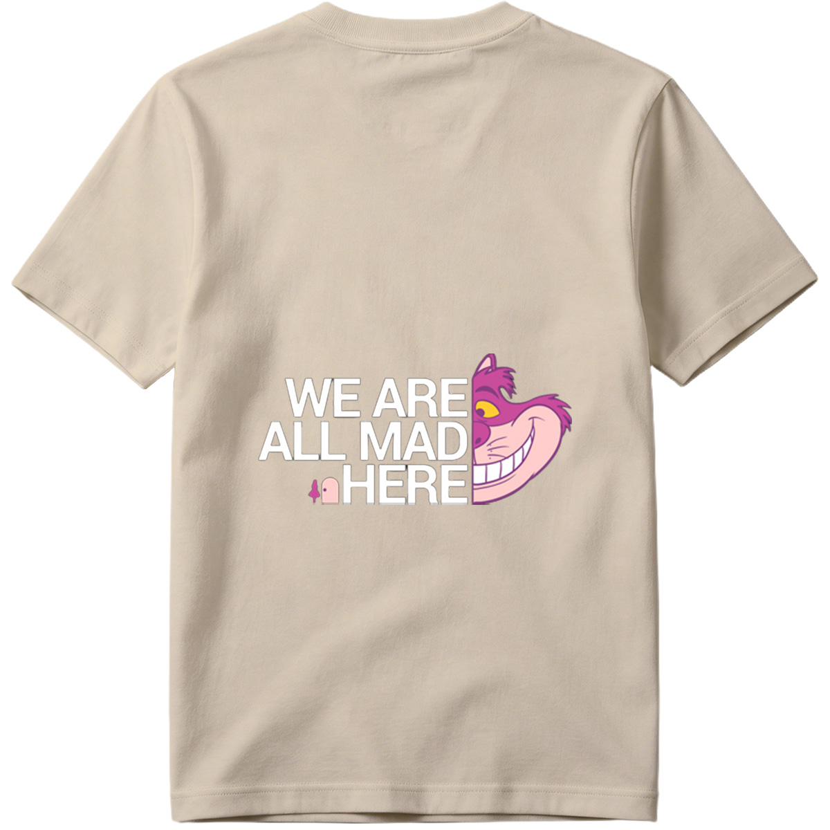 Alice in Wonderland - Cheshire Cat: We Are All Mad Here - Tee
