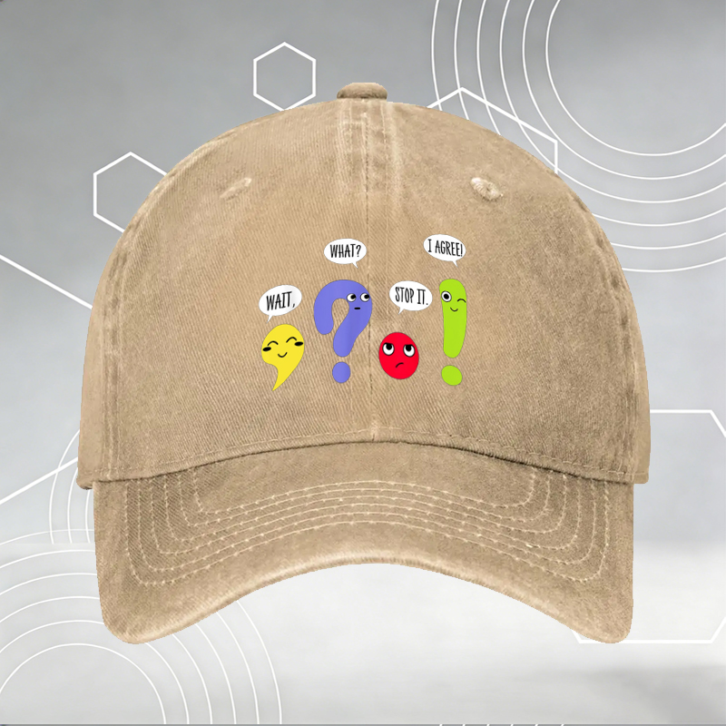 New Baseball Cap with Christmas Tooth Tree Print and 