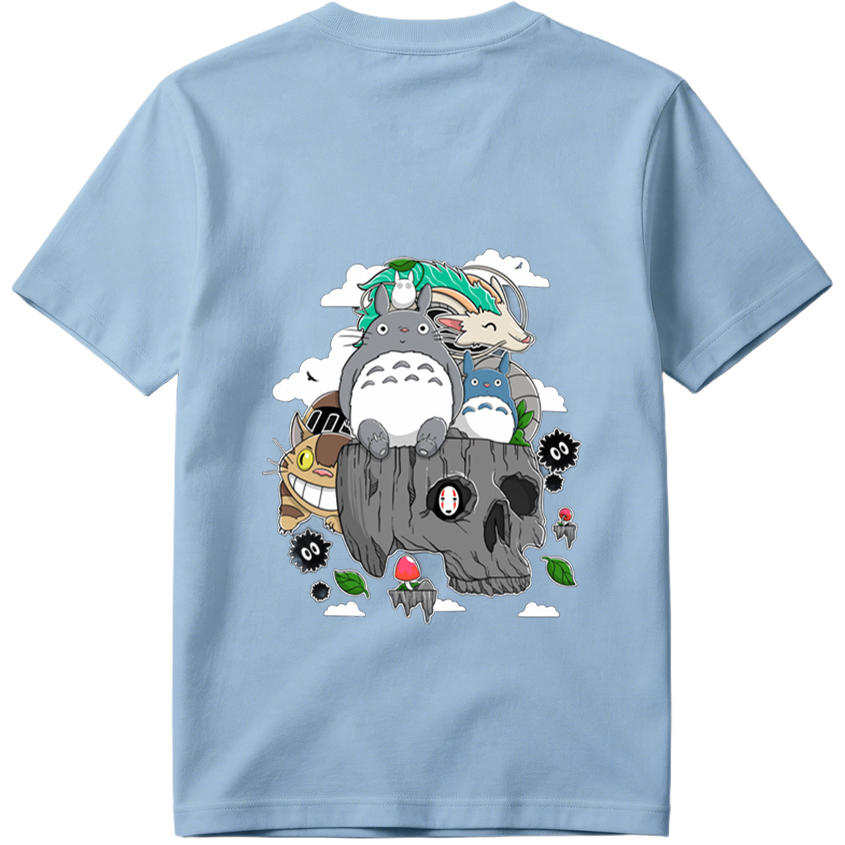 Studio Ghibli Characters Collage - Tee