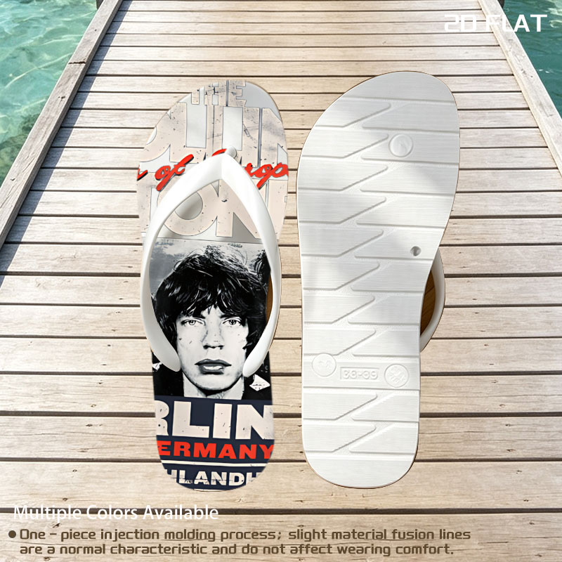 The Rolling Stones Tour of Europe '76 - Berlin, West Germany, 3 May 1976, Deutschlandhalle -  flip-flops
