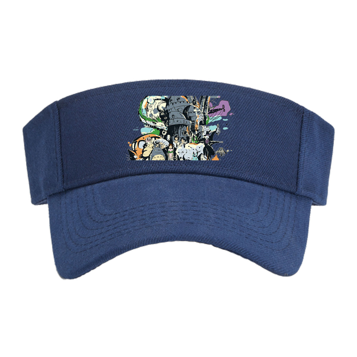 Studio Ghibli Characters and the Moving Castle Ensemble -  Visor cap