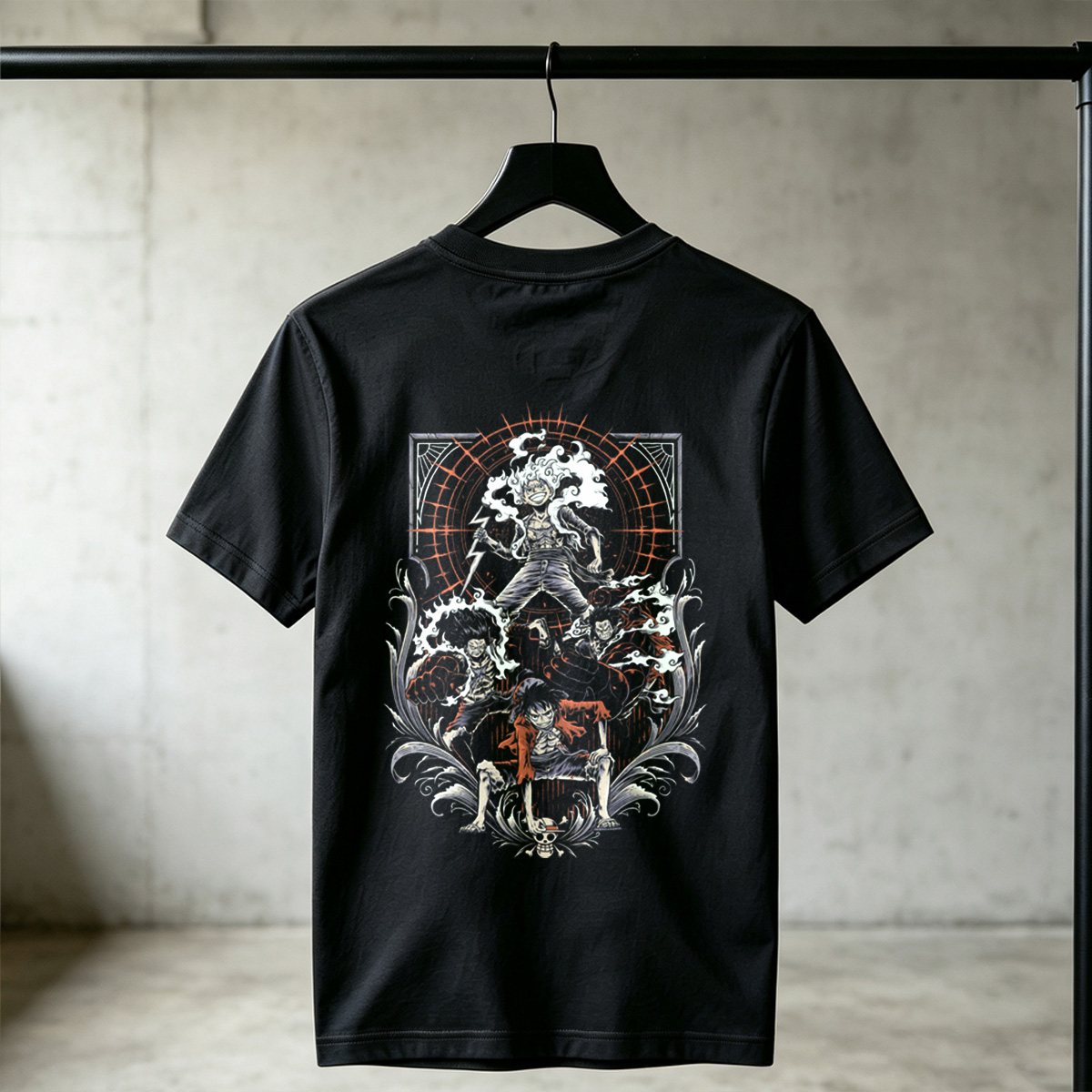 One Piece: Luffy, Zoro, Sanji, and Whitebeard - Tee