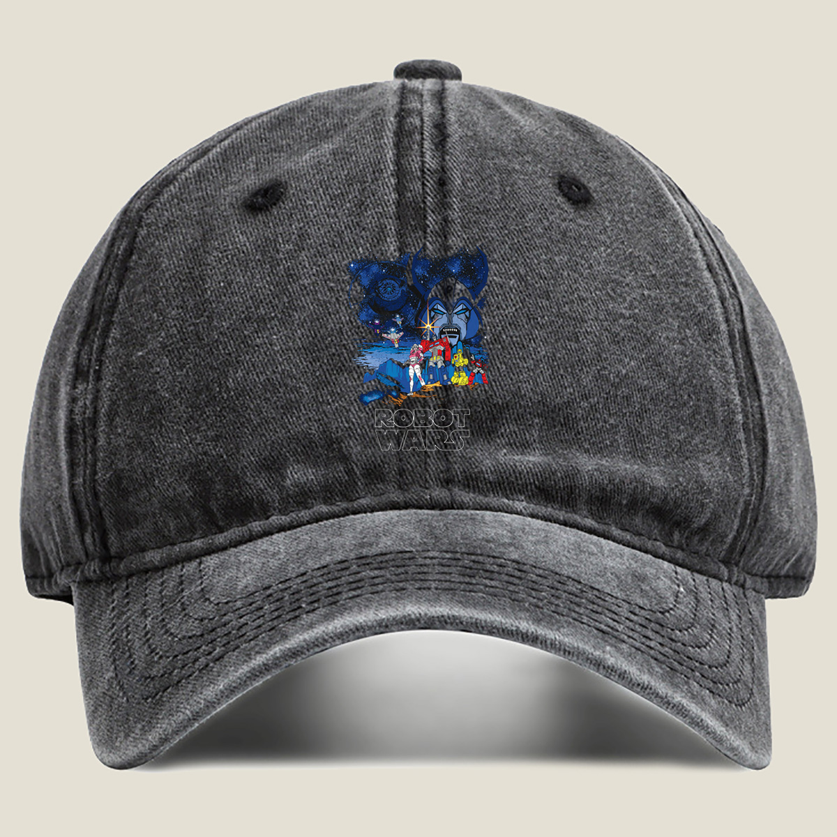 Robot Wars: Transformers vs. Star Wars - Washed Denim - Baseball Cap