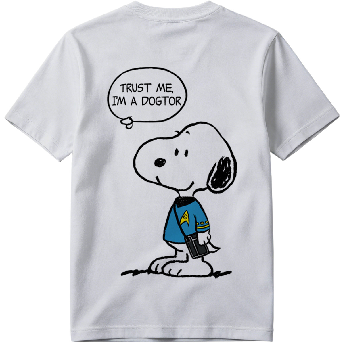 Snoopy as Starfleet Doctor - Tee