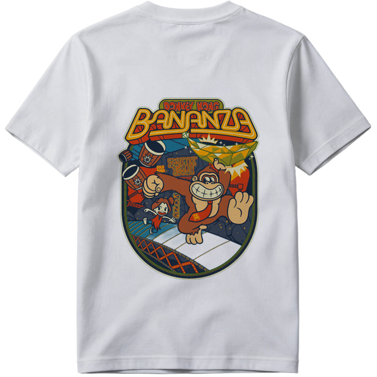 Donkey Kong Bananza: Donkey Kong and Diddy Kong Adventure - Tee