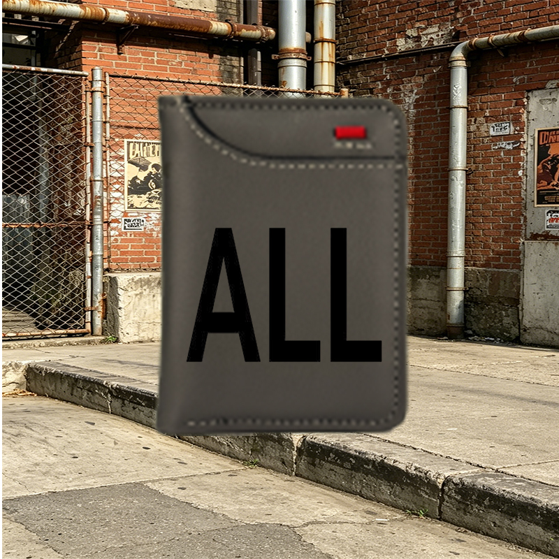 Unisex Vertical Wallet with Abstract Line Art Design – Minimalist Long Wallet for Daily Use, Perfect for Students and Urban Professionals Seeking Stylish and Functional Accessory