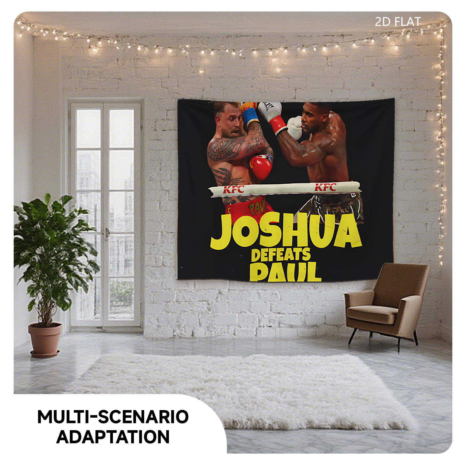 Joshua Defeats Paul in Epic Boxing Match - Tapestry