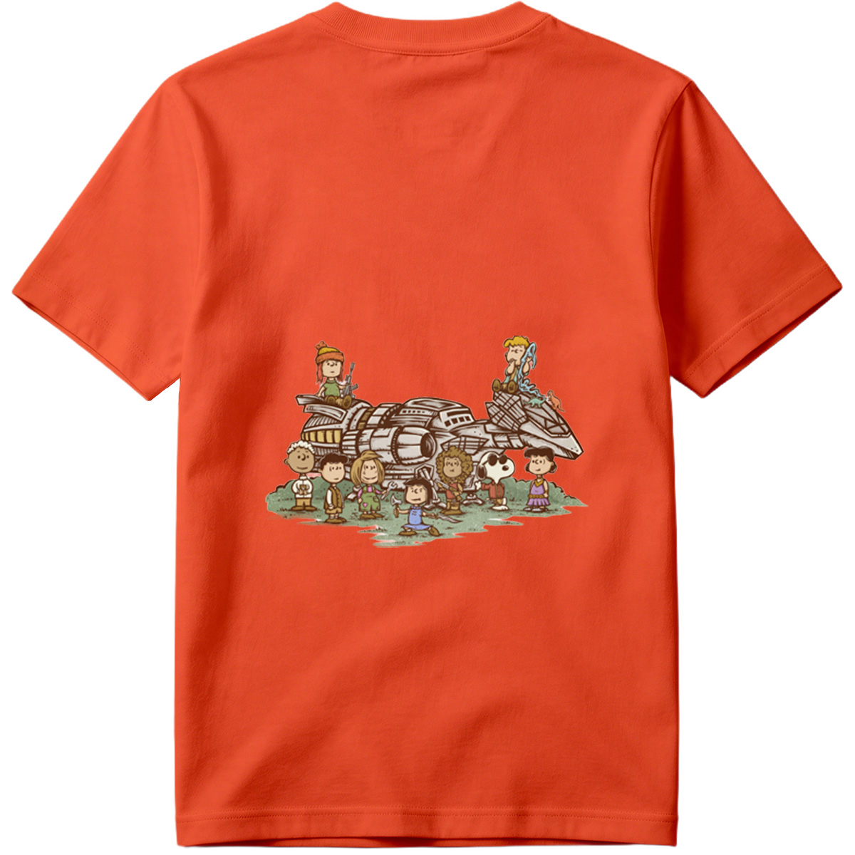 Peanuts Characters Meet Star Wars: A Galactic Adventure - Tee