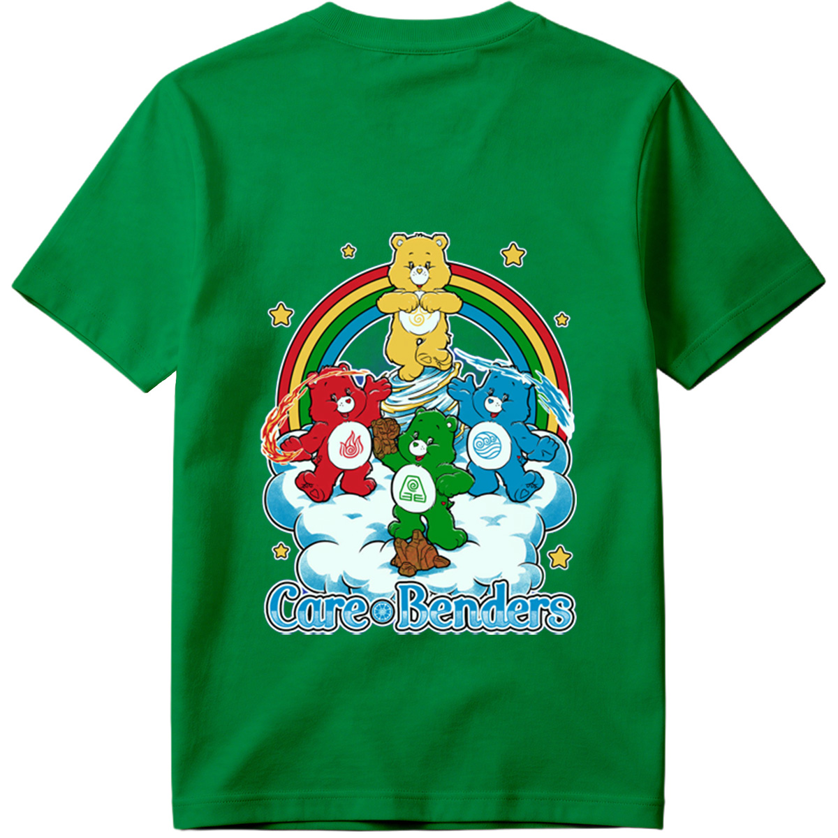 Care Bears and Avatar: The Last Airbender Crossover - Care Benders - Tee