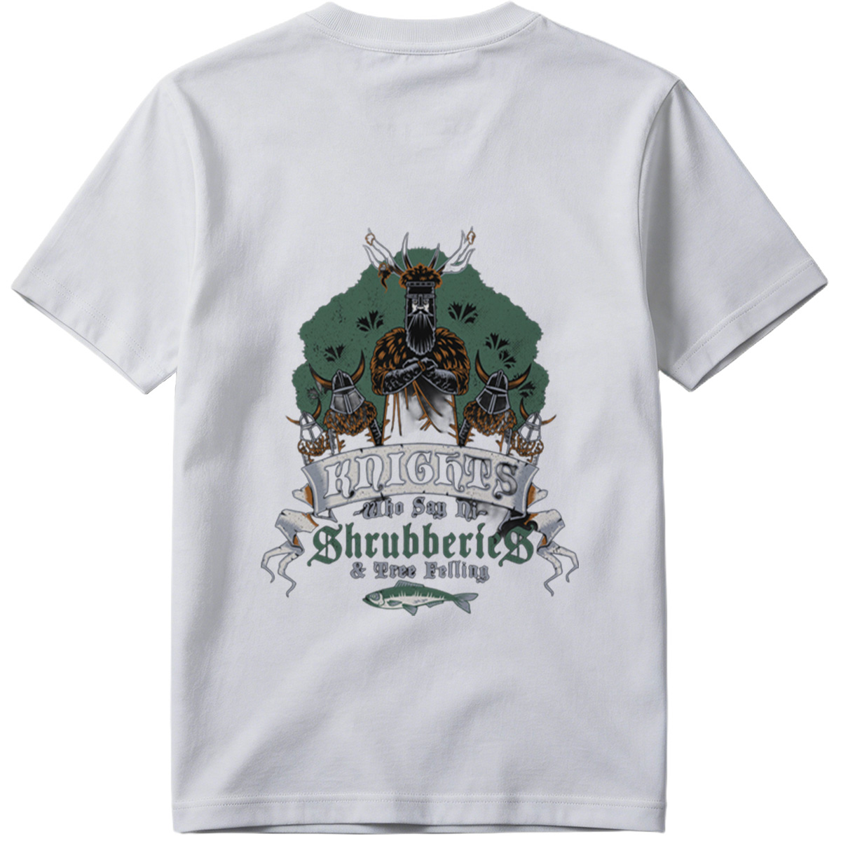 Knights Who Say Ni - Shrubberies & Tree Felling - Tee