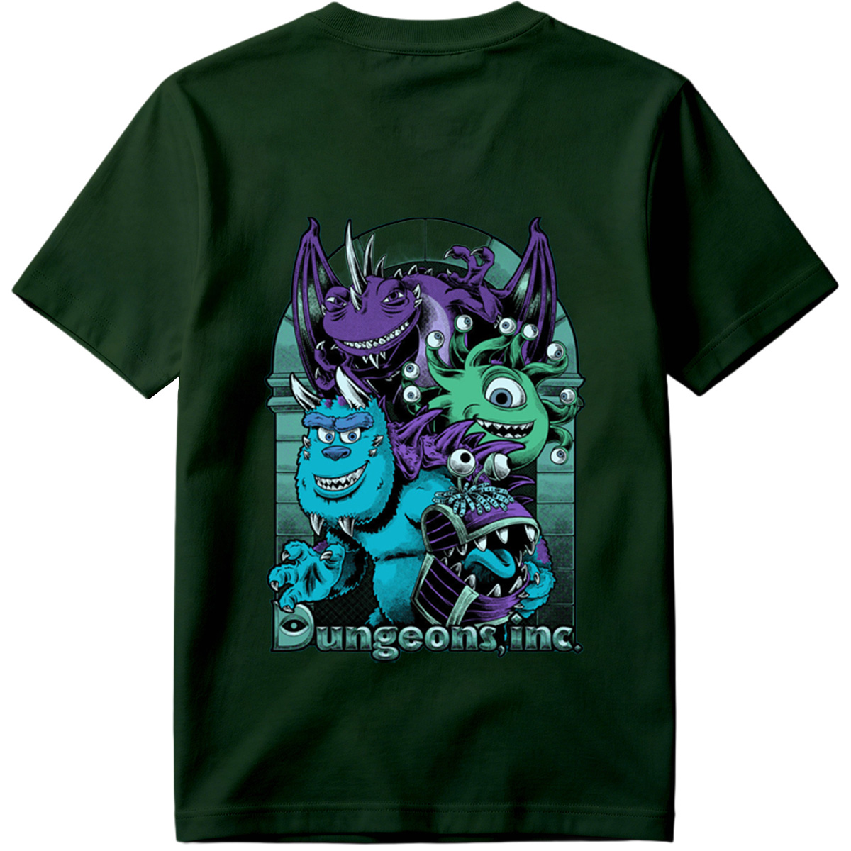 Dungeons, Inc. - Sulley, Mike, and Monsters - Tee