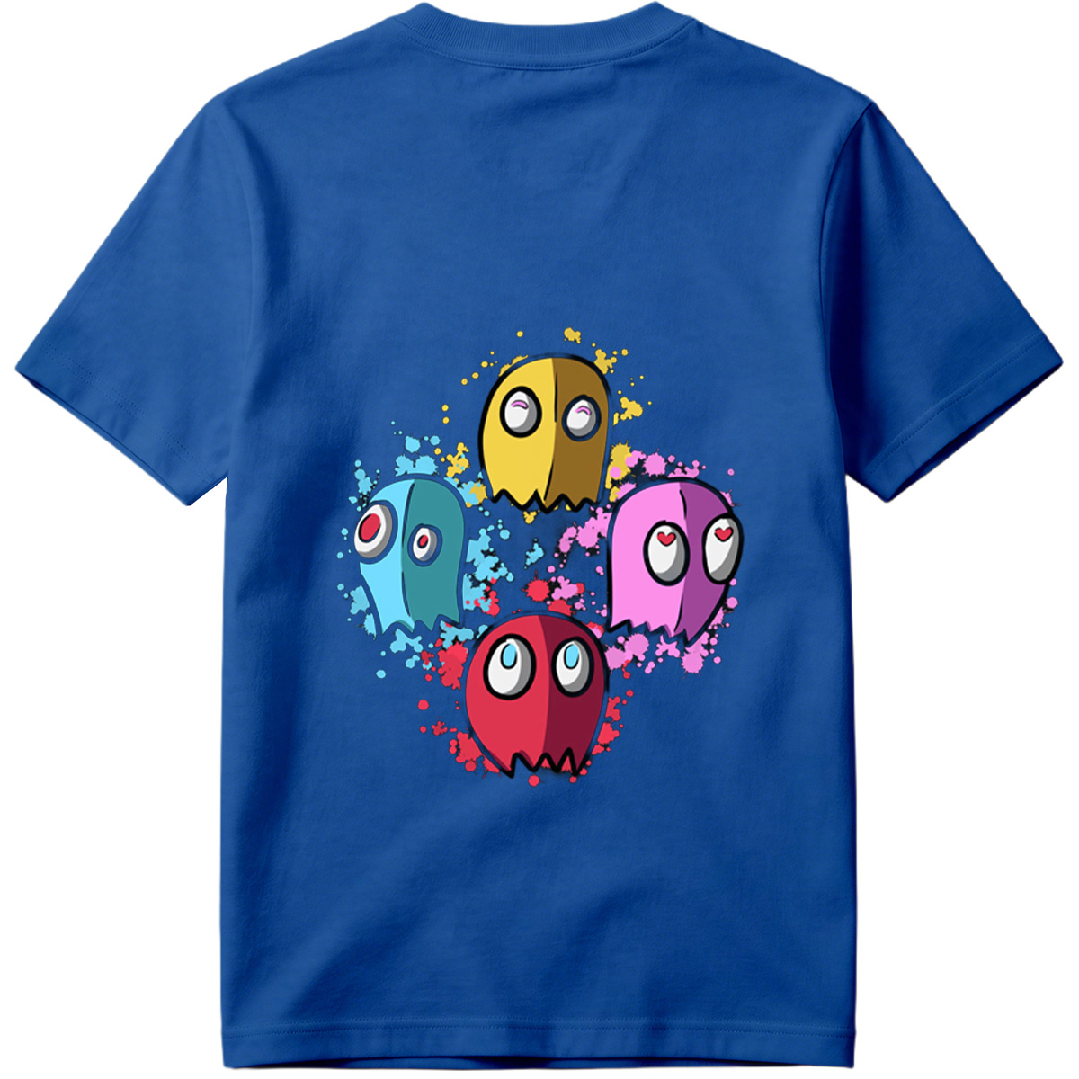 Pac-Man Ghosts: Blinky, Pinky, Inky, and Clyde - Tee
