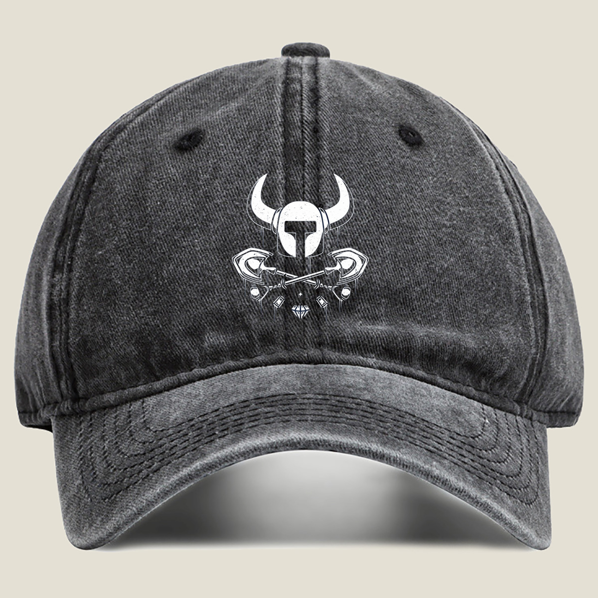 Thor and the Norse Warriors - Washed Denim - Baseball Cap