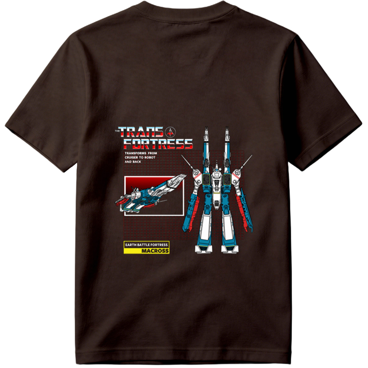 The Trans Fortress: Earth Battle Fortress Macross - Tee