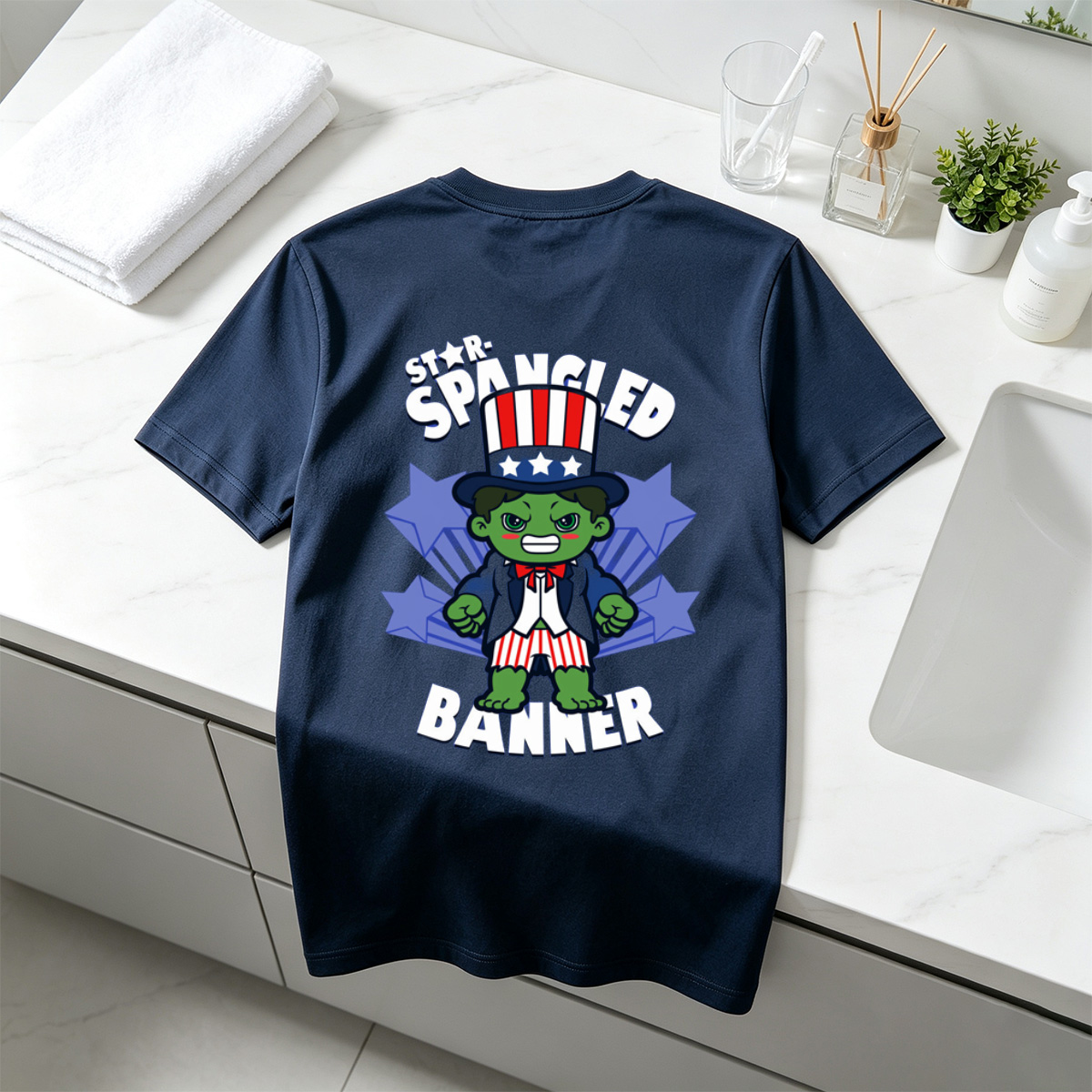 Star-Spangled Banner: Hulk as Uncle Sam - Tee