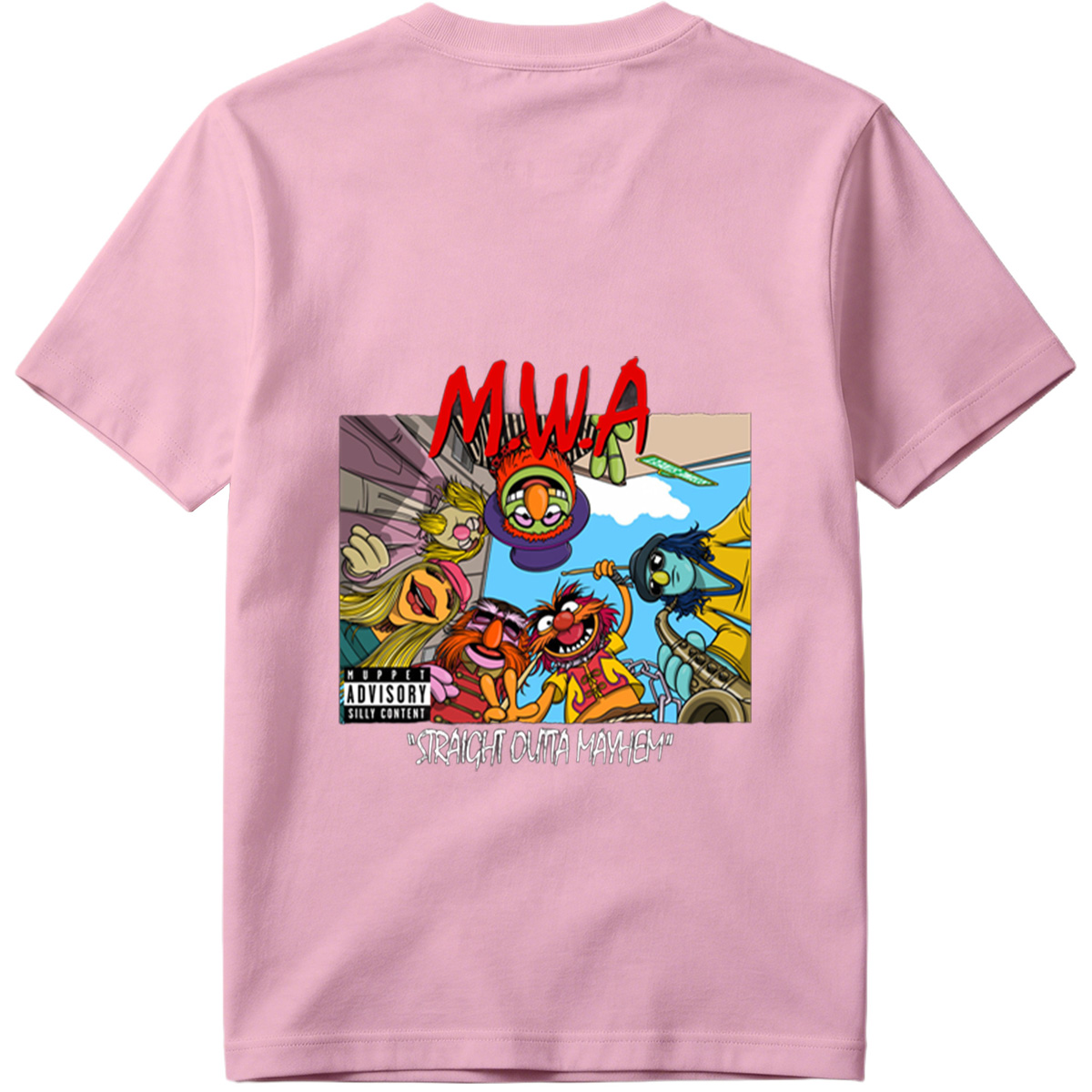 Muppets: M.W.A - Straight Outta Mayhem - Tee