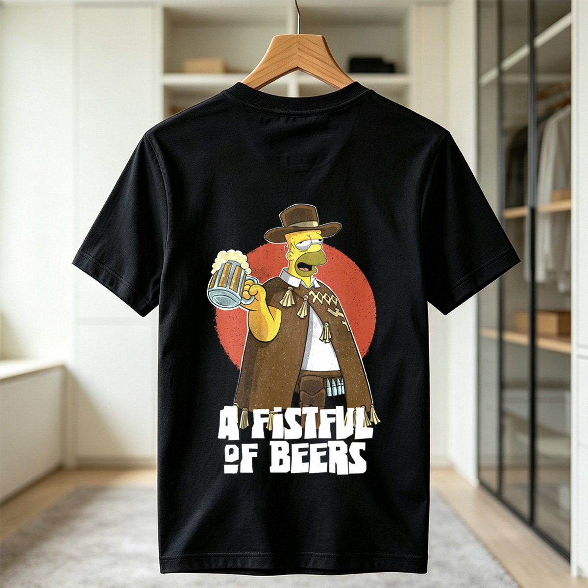 A Fistful of Beers - Homer Simpson - Tee