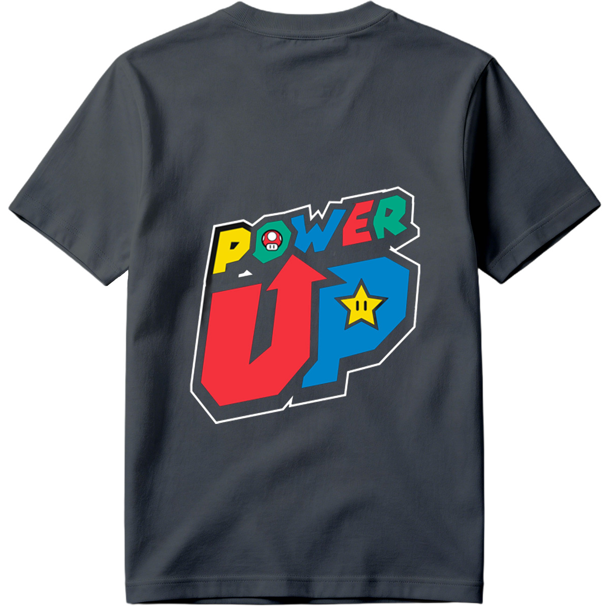 Power Up - Mario & Star - Tee
