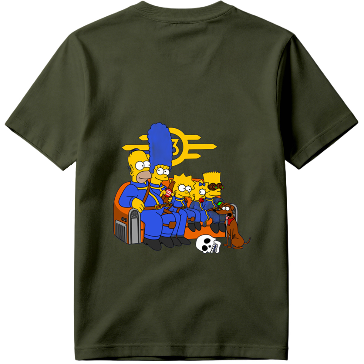 The Simpsons Family in Starfleet Uniforms - Tee