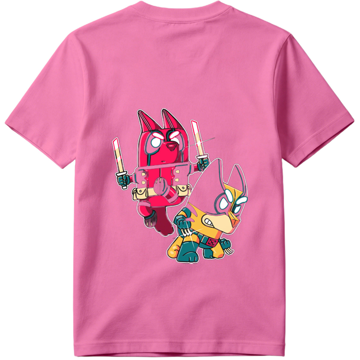 Deadpool and Batman: Chibi Heroes Clash - Tee
