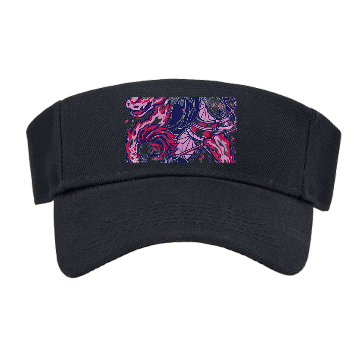 Demon Slayer: Nezuko and Tanjiro with Flame Dragon -  Visor cap