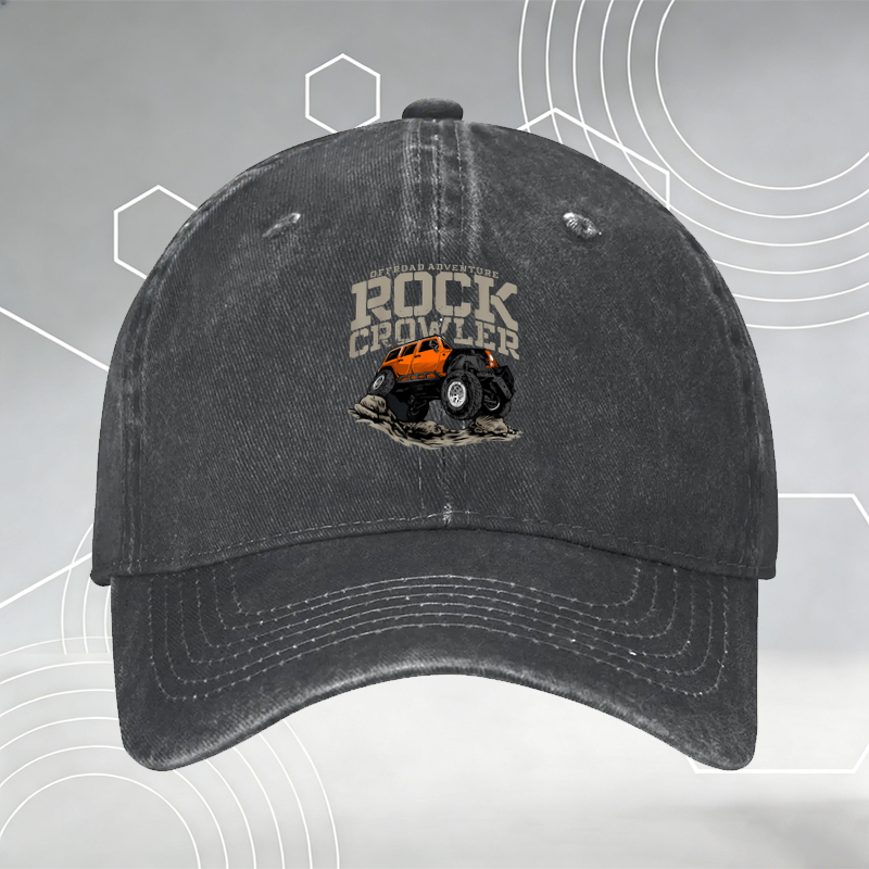New Baseball Cap with Cat Mugshot Print 