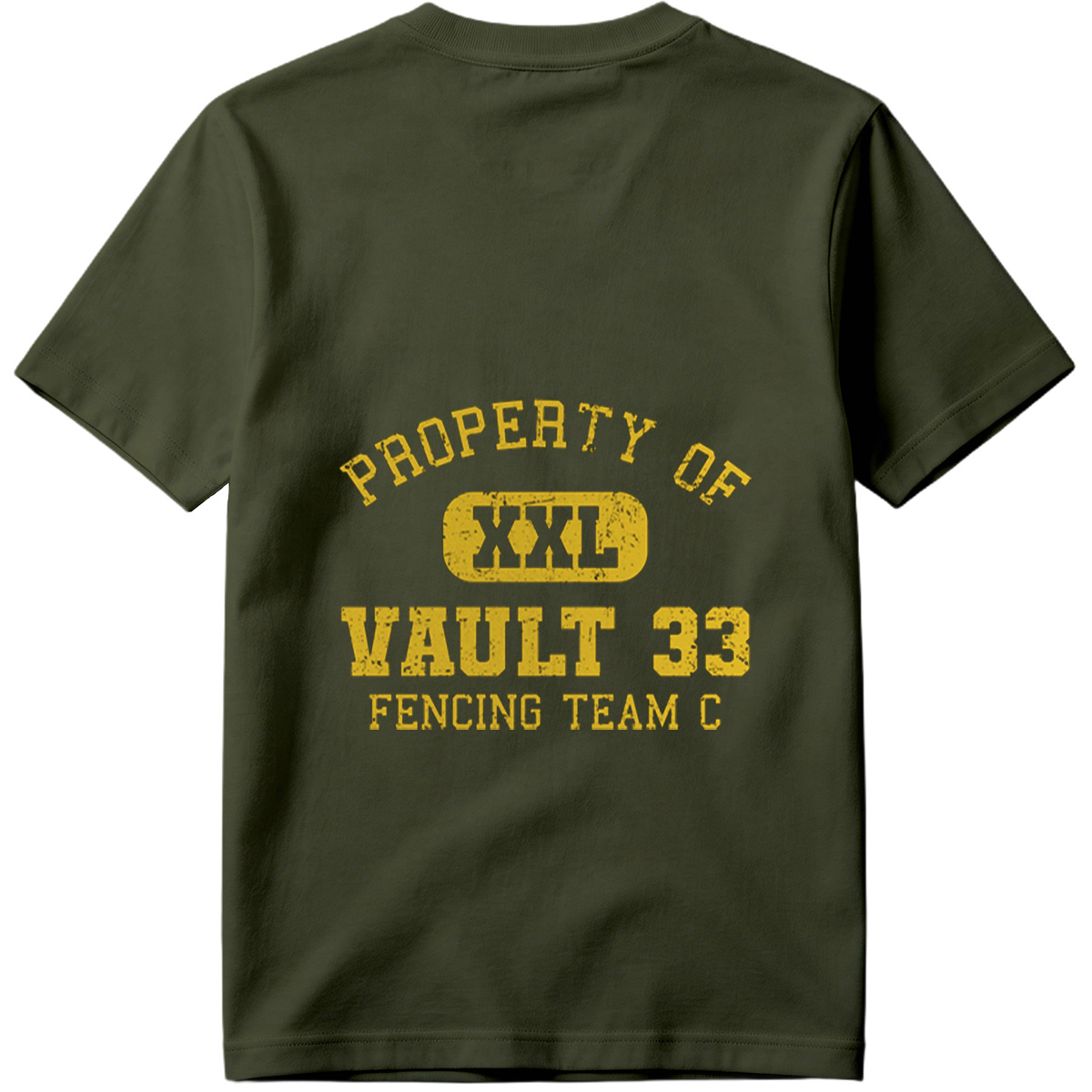 Property of Vault 33 Fencing Team C - Fallout Series - Tee